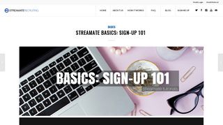 
                            3. STREAMATE BASICS: SIGN-UP 101 - Streamate Recruiting
