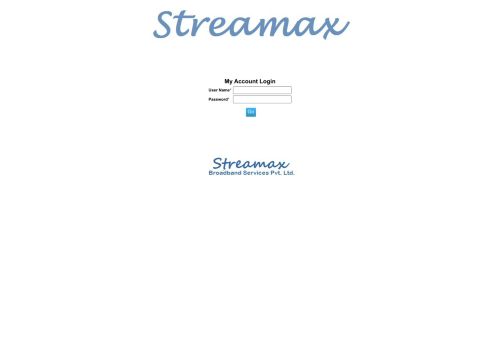
                            9. Streamax Broadband MyAccount - Streamax Broadband Login