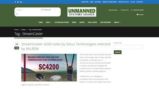 
                            10. StreamCaster Archives - Unmanned Systems Source