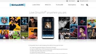 
                            11. Streaming Radio Online | SiriusXM