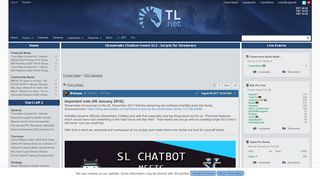 
                            12. Streamlabs Chatbot meets SC2 - Scripts for Streamers - TeamLiquid