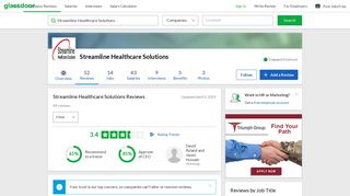
                            6. Streamline Healthcare Solutions Reviews | Glassdoor