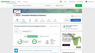 
                            12. Streamline Healthcare Solutions Reviews in Bangalore, India ...