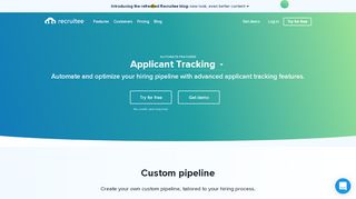 
                            7. Streamline your applicant tracking process with Recruitee | Recruitee