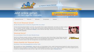 
                            5. StreamPlus.de: Der Shoutcast Server