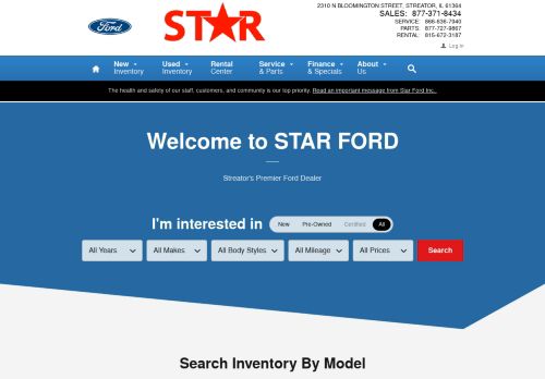 
                            4. Streator Star Ford Inc. | New & Used Ford Cars