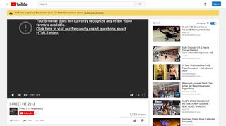 
                            8. STREET FIT 2013 - YouTube