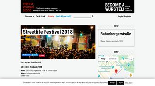 
                            10. Streetlife Festival 2018 - vienna würstelstand