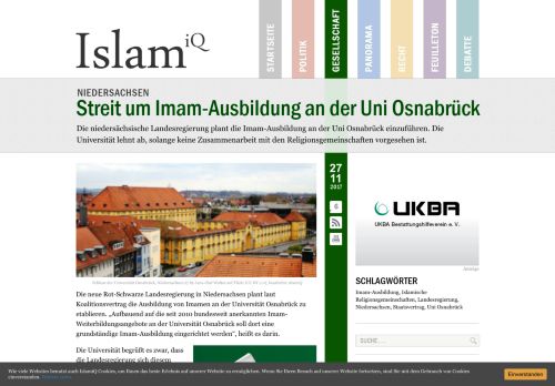 
                            13. Streit um Imam-Ausbildung an der Uni Osnabrück - IslamiQ