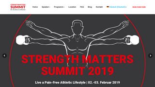 
                            2. Strength Matter Summit – Live A Pain Free Lifestyle