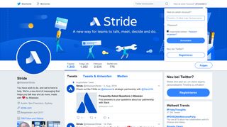 
                            12. Stride (@AtlassianStride) | Twitter