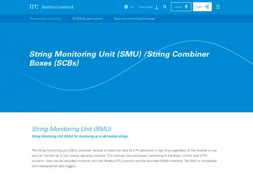 
                            11. String Monitoring Unit (SMU) / String Combiner Boxes (SCBs ...