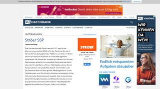 
                            8. Ströer SSP - Unternehmensprofil | Gründerszene