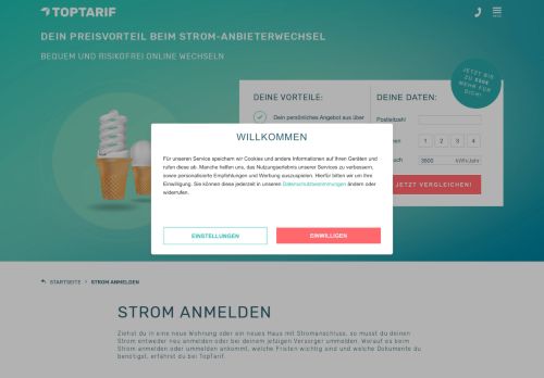 
                            10. Strom anmelden » Jetzt Strom anmelden & bis zu 200€ Bonus sichern!