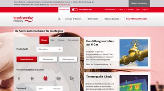 
                            10. Strom, Gas, Wasser und Wärme für Neuss | Stadtwerke Neuss Energie ...