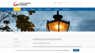 
                            7. Strom - Stadtwerke Garbsen