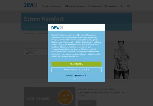 
                            1. Strom von DEW21 - Ihr passender Stromtarif