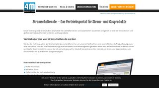 
                            3. Stromschalten.de - Vertriebsportal für Strom und Gas - 4Motions GmbH