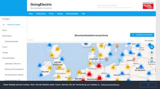 
                            6. Stromtankstellen Verzeichnis | GoingElectric.de