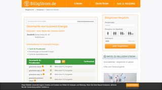 
                            6. Stromtarife von Grünwelt - eine Marke der Stromio GmbH | Billigstrom.de