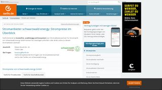 
                            11. Stromtarife von schwarzwald energy GmbH | Tarife.de