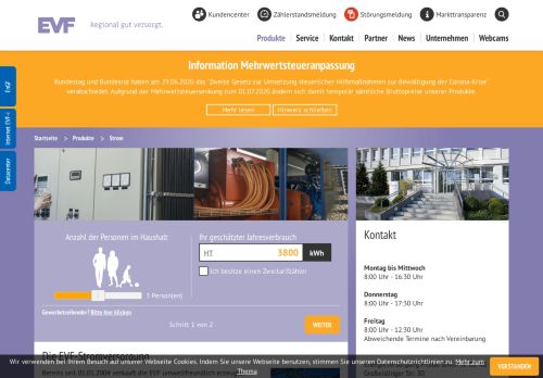 
                            5. Stromversorgung - Energieversorgung Filstal GmbH & Co. KG - EVF