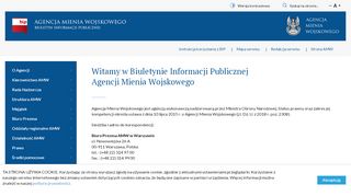 
                            1. Strona główna - Agencja Mienia Wojskowego