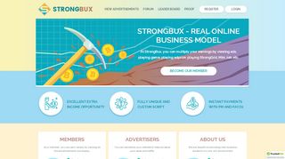 
                            3. STRONGBUX.NET - REAL ONLINE BUSINESS MODEL