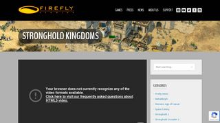 
                            4. Stronghold Kingdoms - Firefly Studios