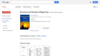 
                            12. Structure and Growth of Mega City: An Inter-industry Analysis