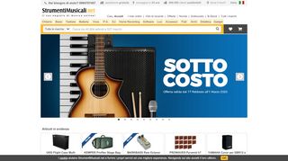 
                            2. Strumenti Musicali .net - Il tuo negozio di musica online - I migliori ...