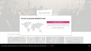 
                            12. StubHub Israel: Buy and sell your tickets