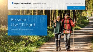 
                            12. STUcard, Angebote für Studenten - Zuger Kantonalbank