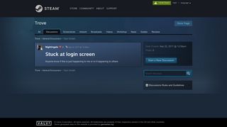 
                            5. Stuck at login screen :: Trove General Discussions - Steam Community