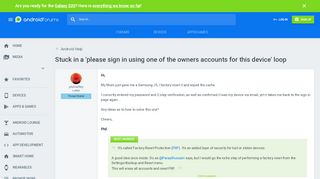 
                            10. Stuck in a 'please sign in using one of the owners accounts for ...