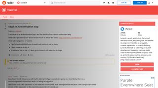
                            6. Stuck in Authentication loop : laravel - Reddit