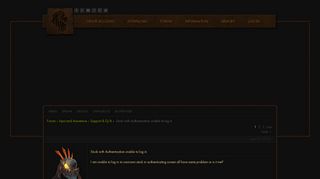 
                            1. Stuck with Authentication unable to log in - Warmane | Forum