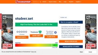 
                            9. studeer.net Reviews| Scam check for studeer.net | is studeer.net safe ...