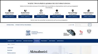 
                            8. Studenci | Uniwersytet im. Adama Mickiewicza w Poznaniu - UAM