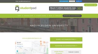 
                            8. Student Accommodation at Anglia Ruskin University ~ Studentpad