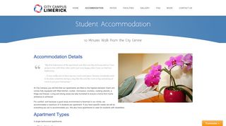 
                            2. Student Accommodation ‹ City Campus Limerick