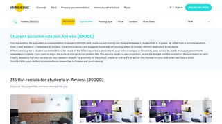 
                            9. Student accommodation in Amiens - 426 ads for student rentals in ...