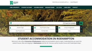 
                            6. Student accommodation in Roehampton - houses homes flats housing