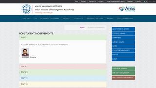 
                            4. Student Achievements - IIM Kozhikode