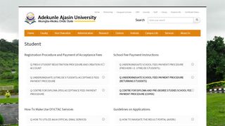 
                            8. Student – Adekunle Ajasin University