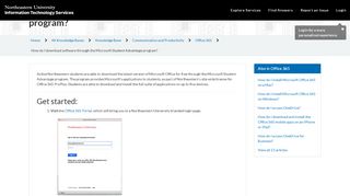 
                            11. Student Advantage – Microsoft Office 365 ProPlus - Northeastern ITS