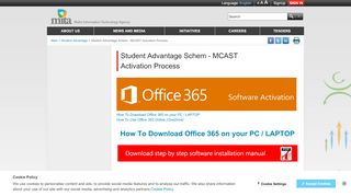 
                            11. Student Advantage Schem - MCAST Activation Process - Mita