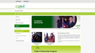 
                            3. Student and Graduates | PTCL Careers
