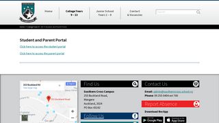 
                            1. Student and Parent Portal - Southern Cross Campus