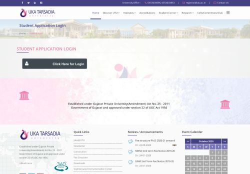 
                            1. Student App - Uka Tarsadia University